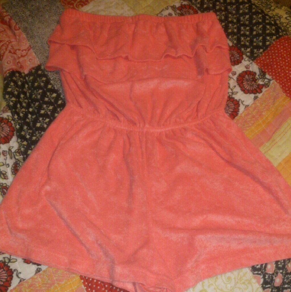 Terricloth Beach Rompers - Picture 2 of 2