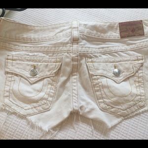 True Religion Cut off shorts