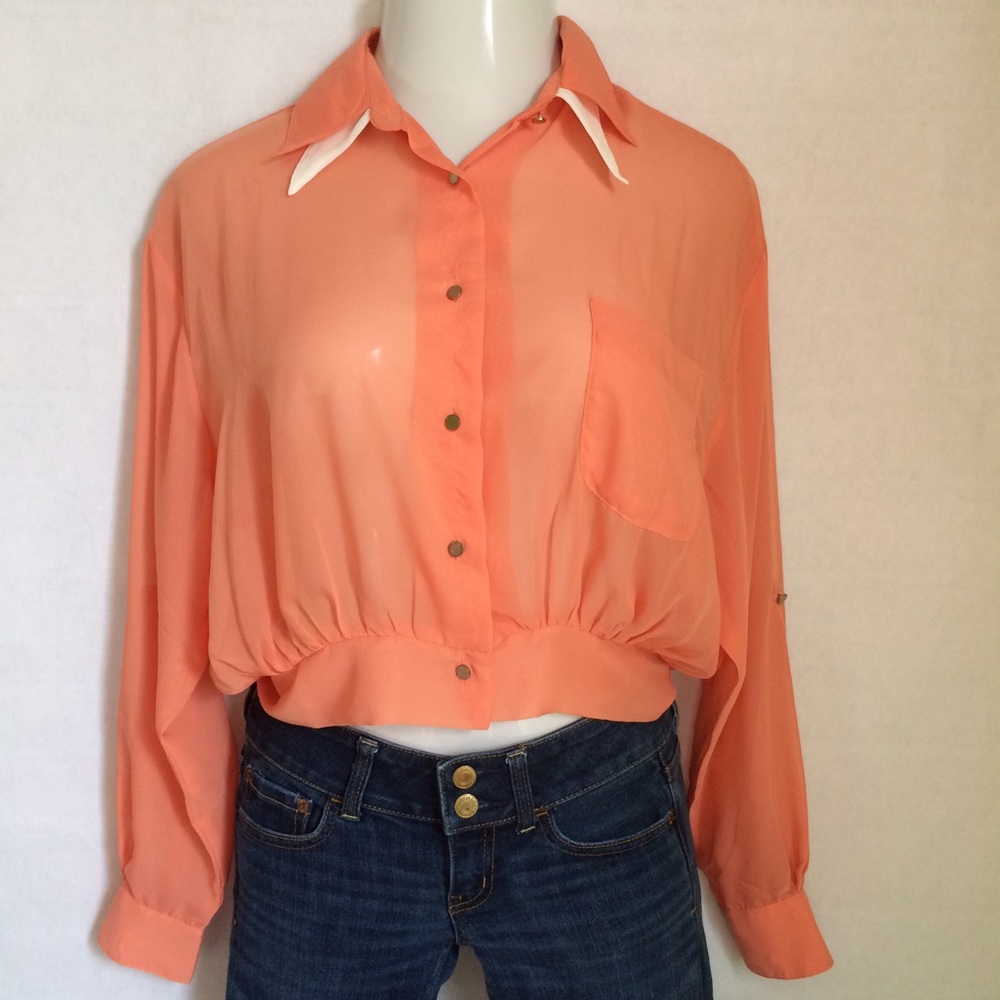 Alythea chiffon blouse NWT