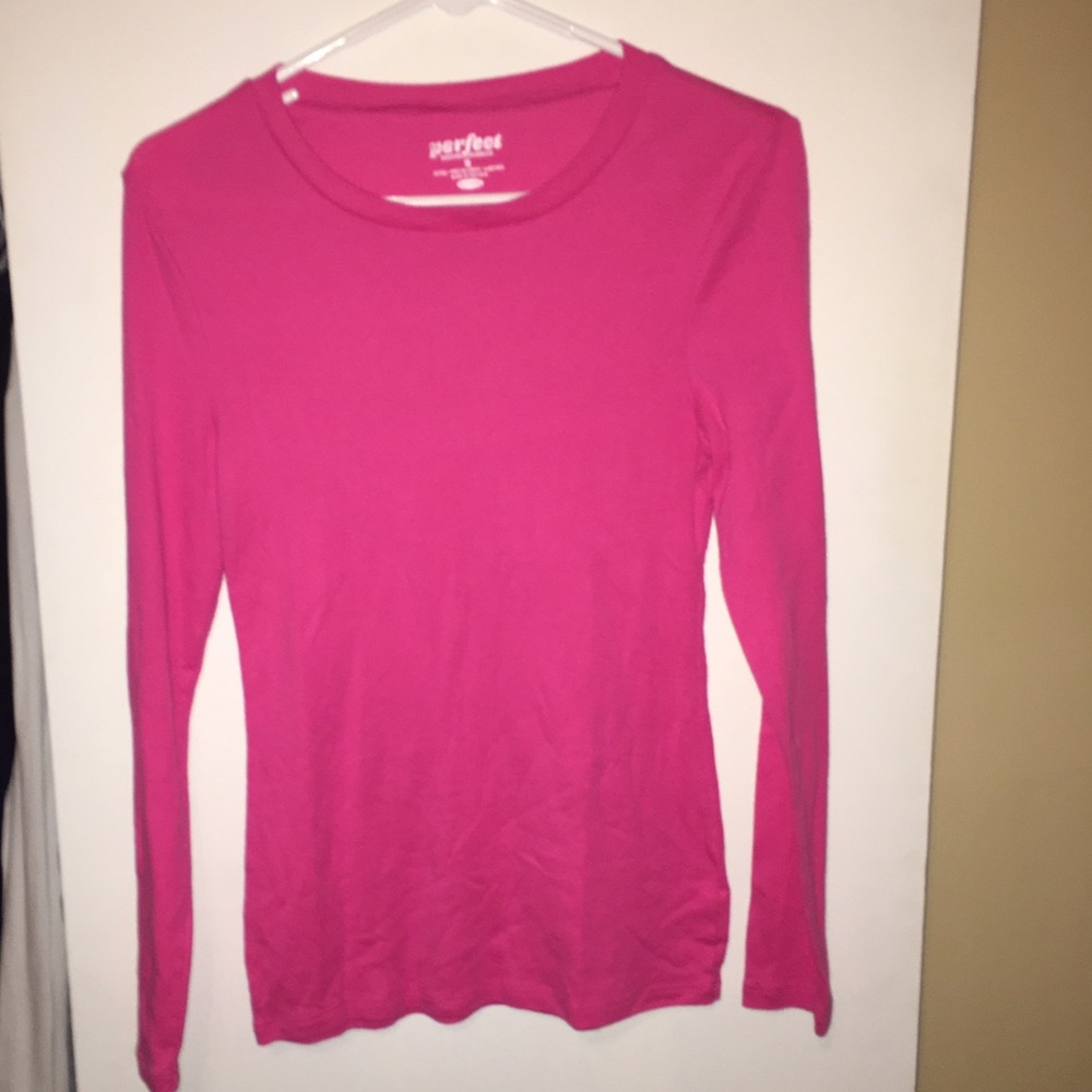 Pink Long Sleeved T-Shirt