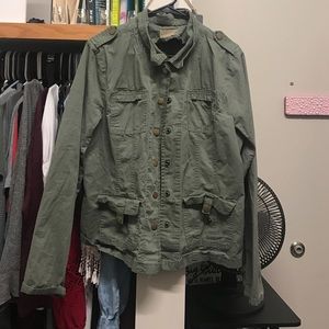 Green Army Jacket