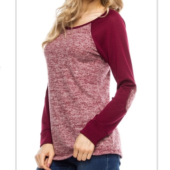 ELBOW PATCH TOP - Picture 2 of 3