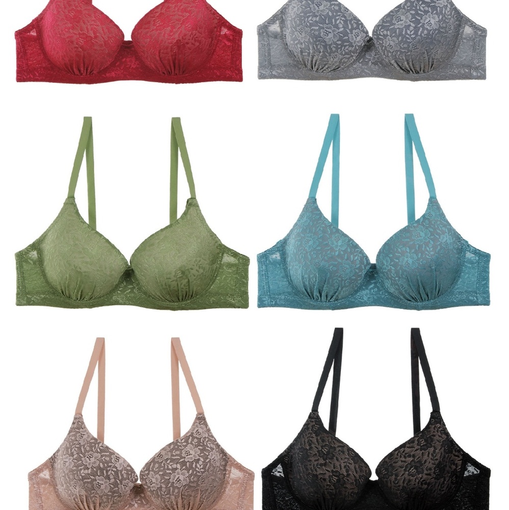 Bundle of 6-Plus Size Full Figure Bras