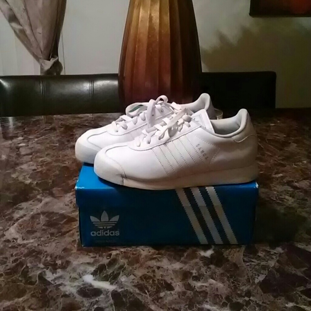White Samoa Adidas