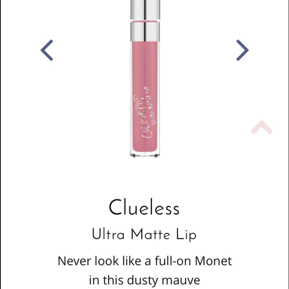 Colourpop Ultra Matte Lip in "Clueless"