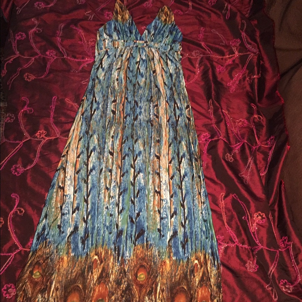 Long summer dress.