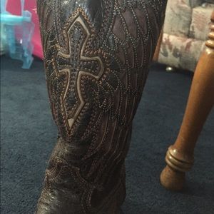 Women's corral cowgirl boots