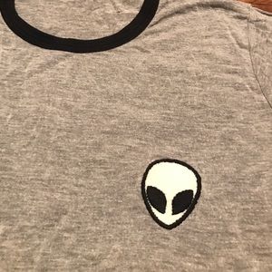 Brandy Melville Alien T-Shirt