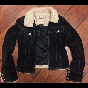 SOLD 🦄 Black Corduroy Jacket