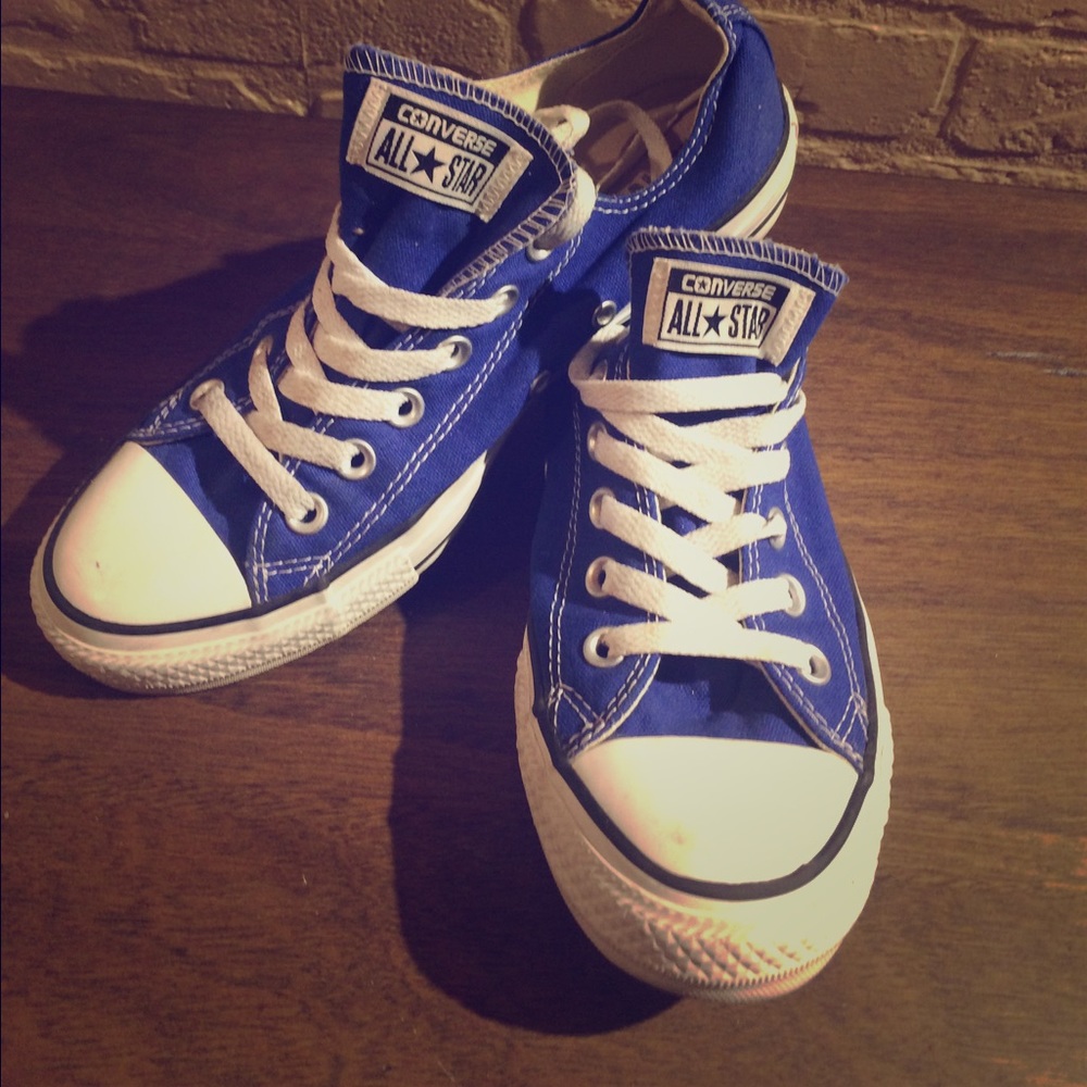 Royal Blue Converse Chucks