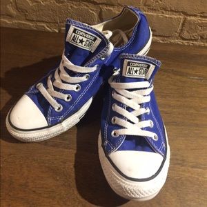 blue chucks