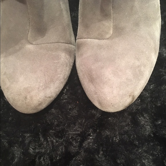 TSUBO grey suede leather ankle boots - Picture 3 of 4