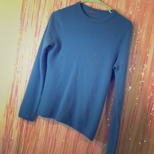 Sky blue 💙cashmere crew neck sweater from J. Crew