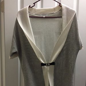 Short sleeve cardigan