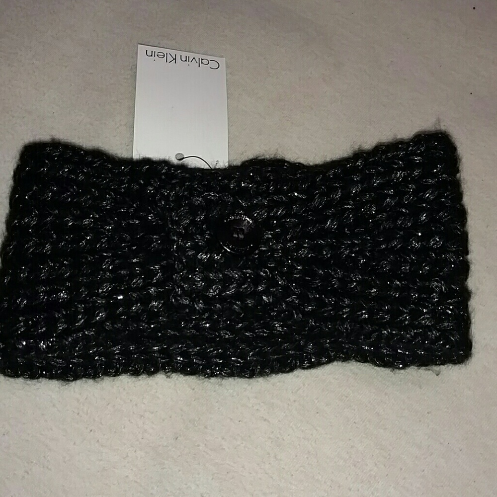 Calvin Klein Shaker-stitched headband - NWT