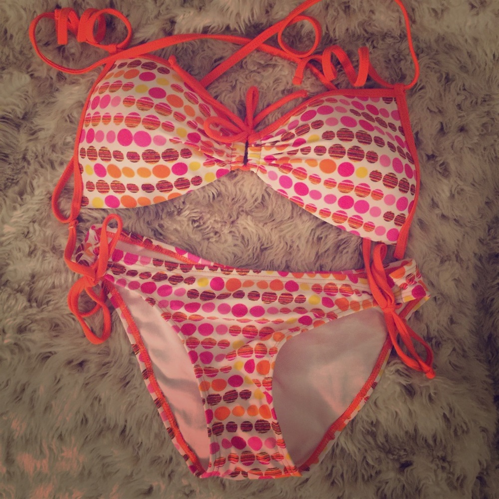 Polka dot bikini