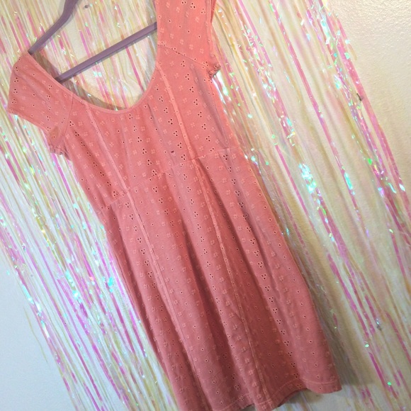 Free people 🌷Pastel eyelet bodycon dress - Picture 7 of 8