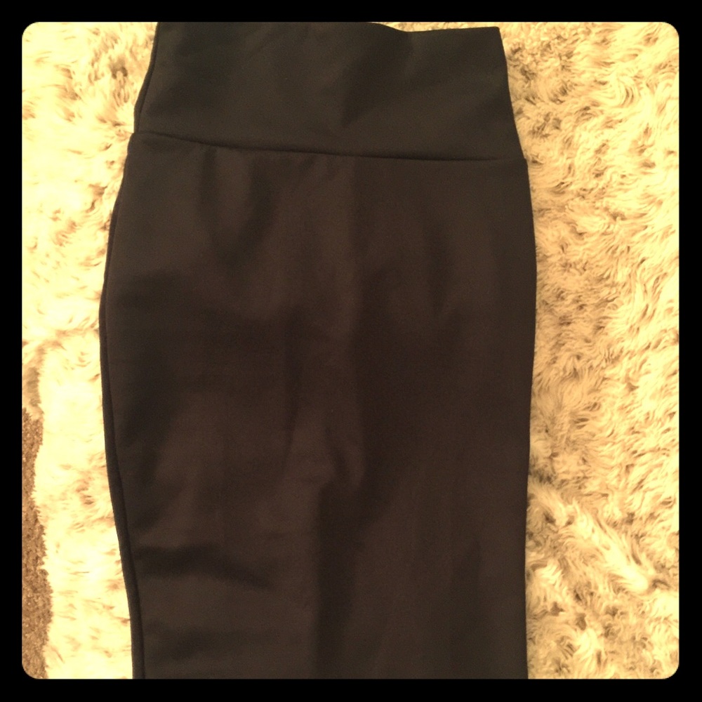 Black dress skirt