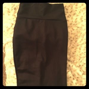 Black dress skirt
