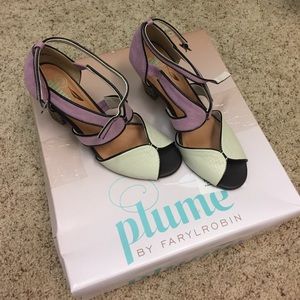 Plume by Farylrobin Sadie Cream Pumps 6.5