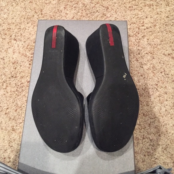 Prada Antic Summer Wedge Slides 36B - Picture 3 of 4