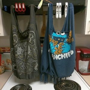 Upcycled Tote Beach Bag Sack