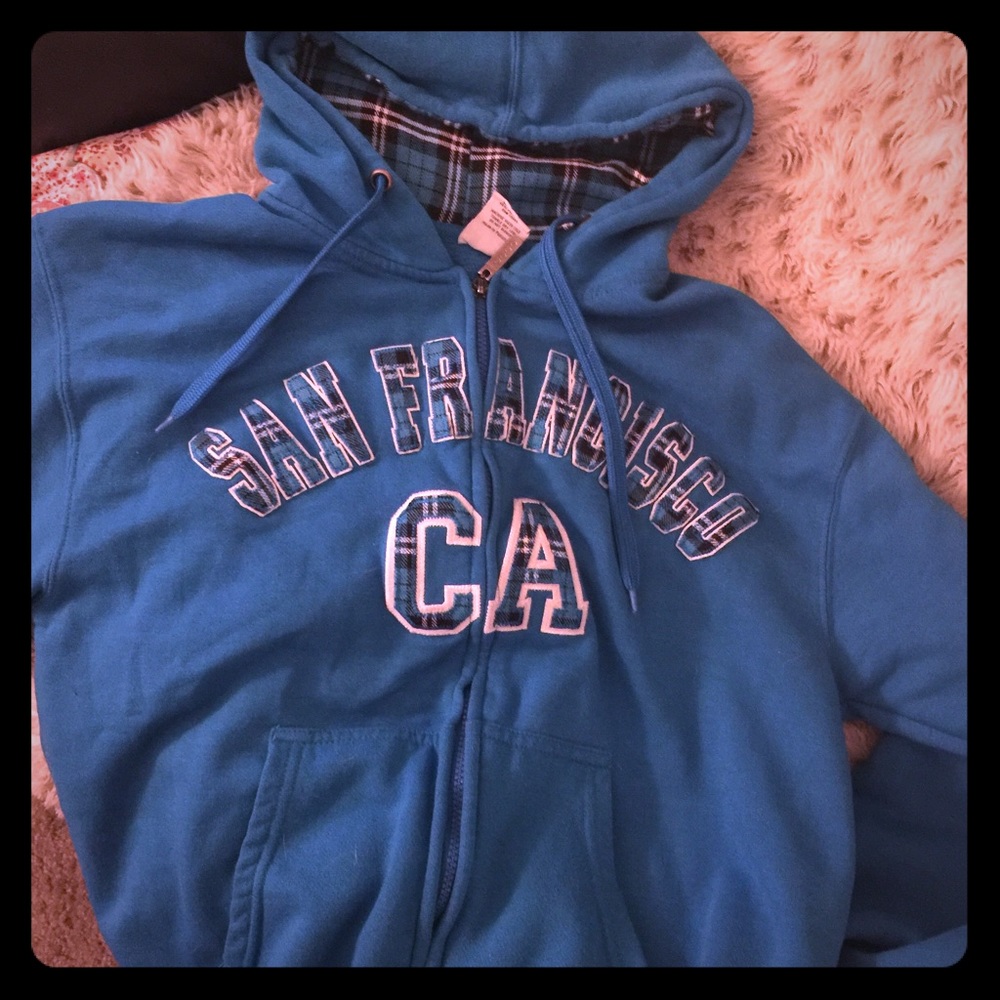 San Francisco zip up jacket