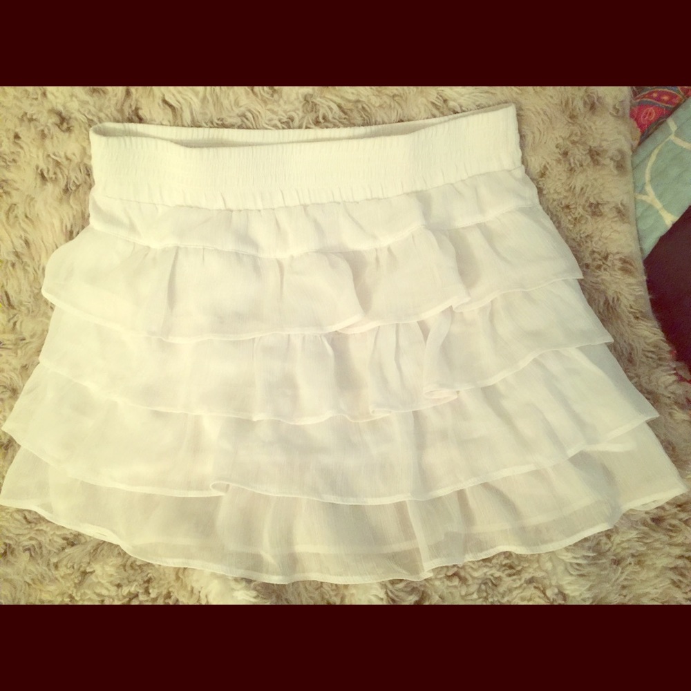 White skirt