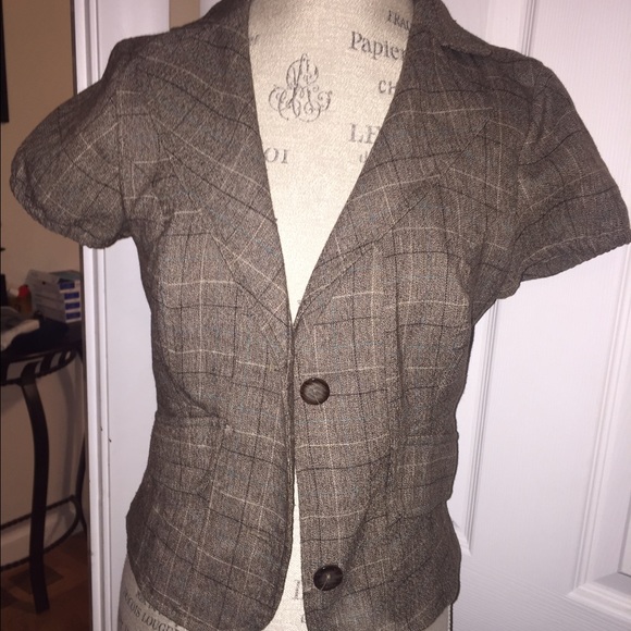 Candie's Short Sleeve Suit Jacket - Picture 1 of 3