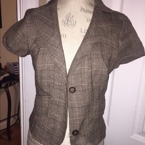 Candie's Short Sleeve Suit Jacket