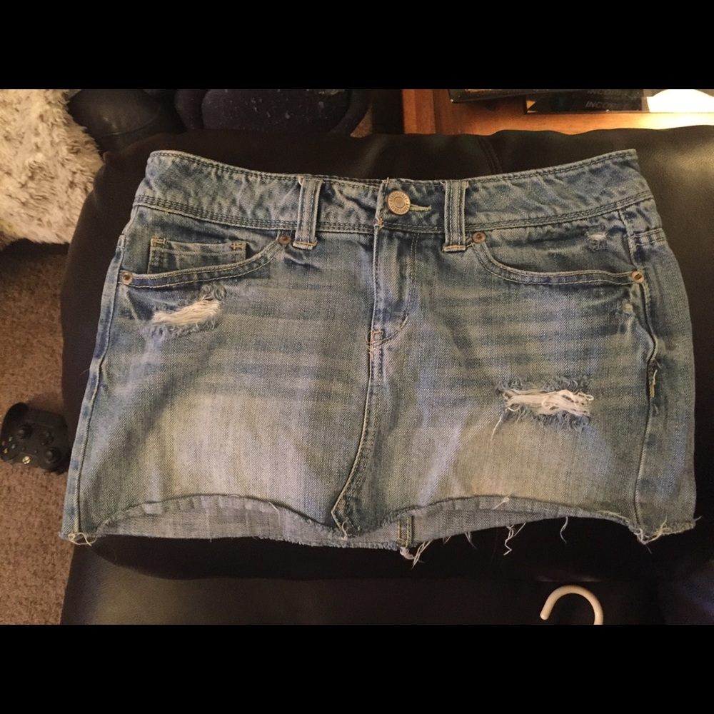 Jean Aeropostale skirt
