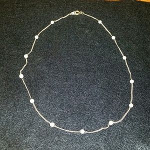 Vintage 16" Necklace with pearls