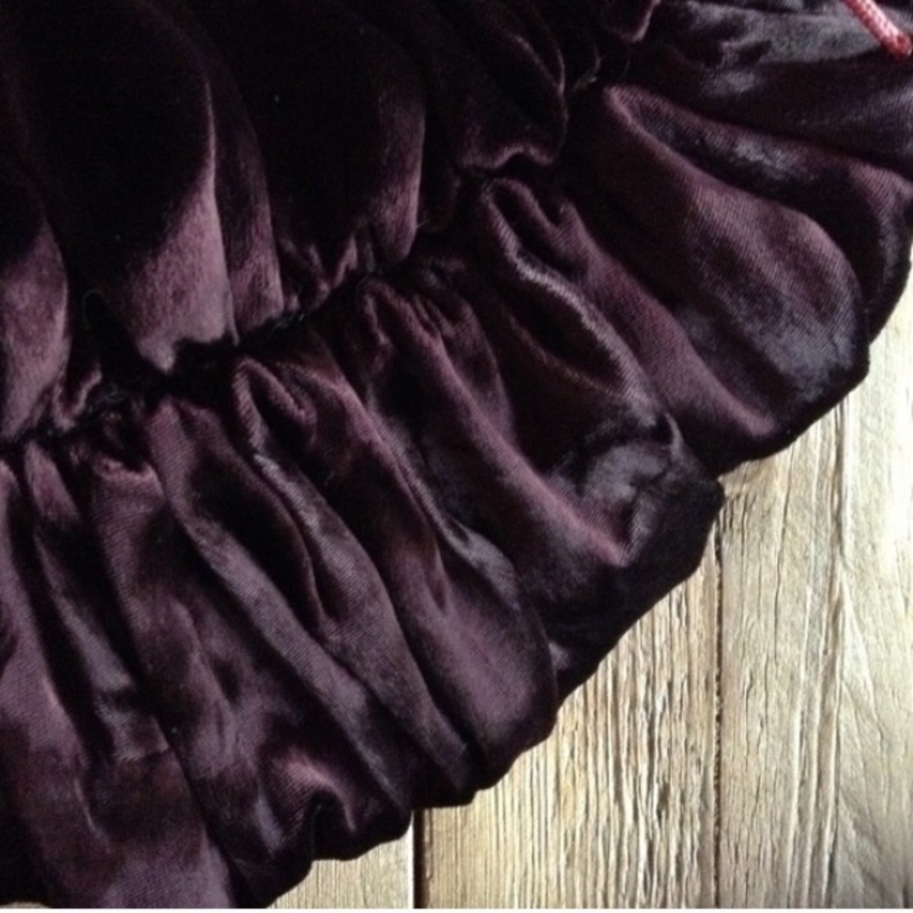 🌺hold🌺Pedro Garcia purple velveteen bag - Picture 4 of 4