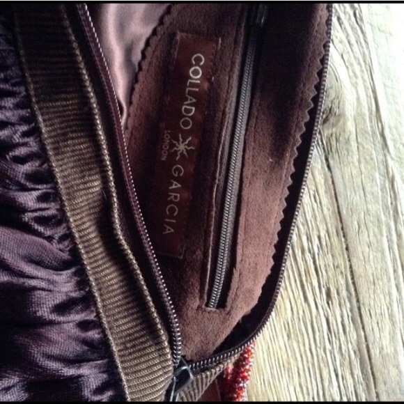 🌺hold🌺Pedro Garcia purple velveteen bag - Picture 2 of 4