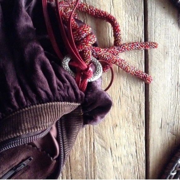 🌺hold🌺Pedro Garcia purple velveteen bag - Picture 3 of 4