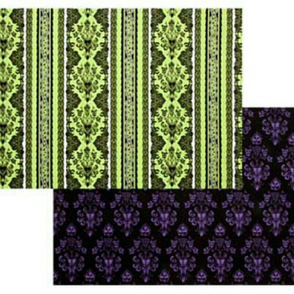Disney's haunted mansion placemats