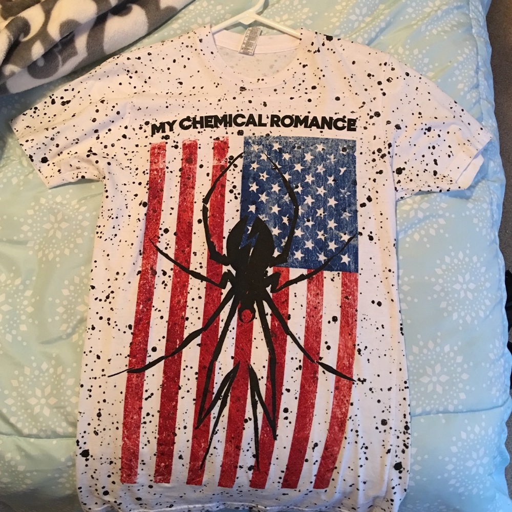 My Chemical Romance paint splattered tshirt