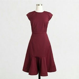 J. Crew Wine Dress