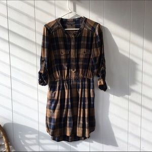 Madewell plaid dress