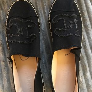 UA Chanel espadrilles size 9. (True to size)