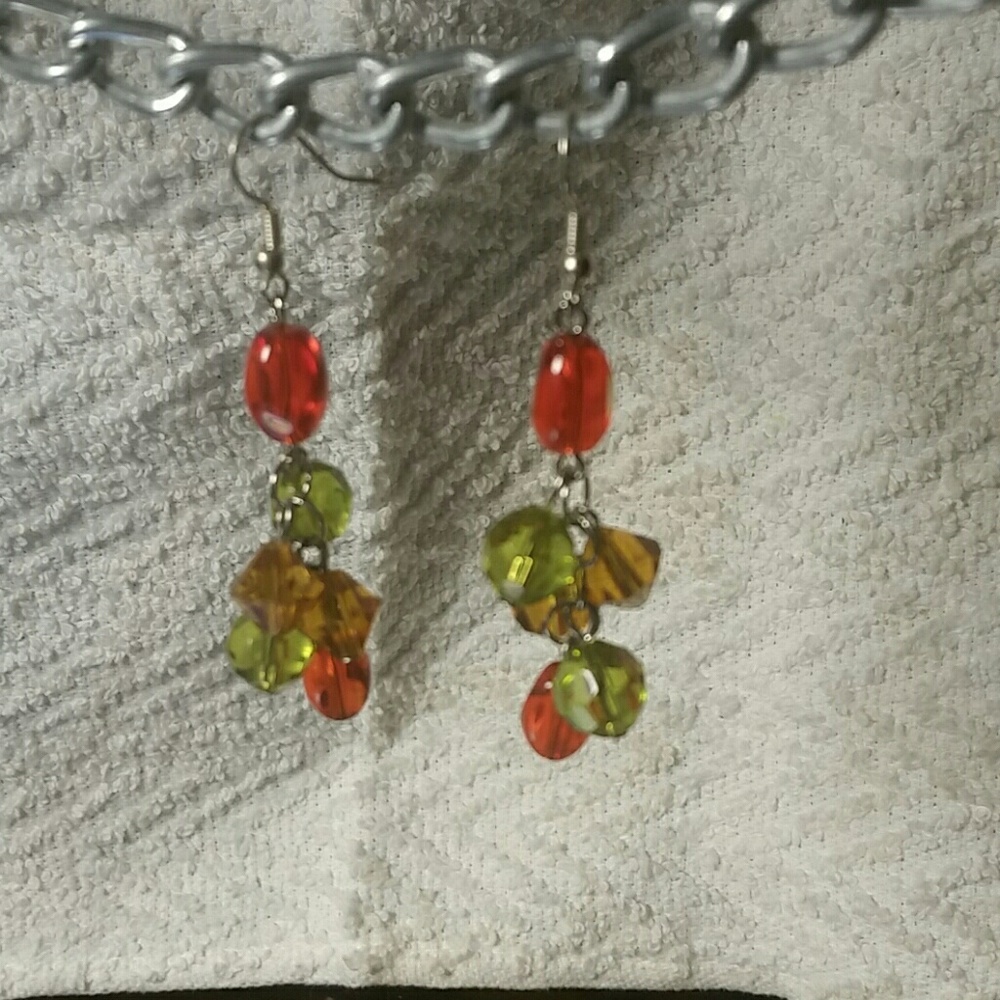 HANDMADE  EARRING ONE OF IT'S KIND