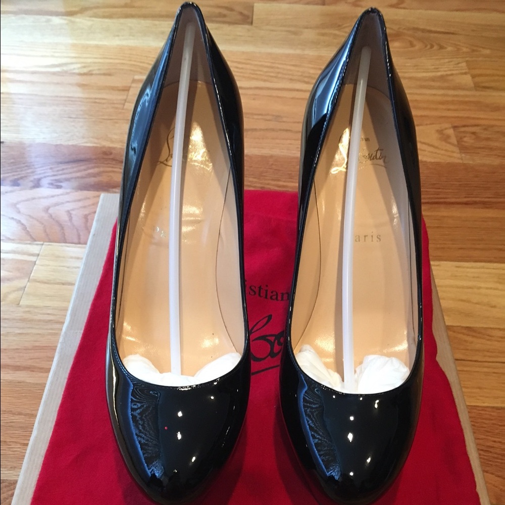 Christian Louboutin black pumps