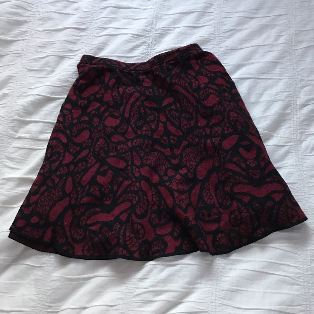 Merona knit fit and flare skirt