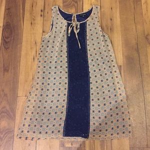 Retro Inspired Dress with Crochet