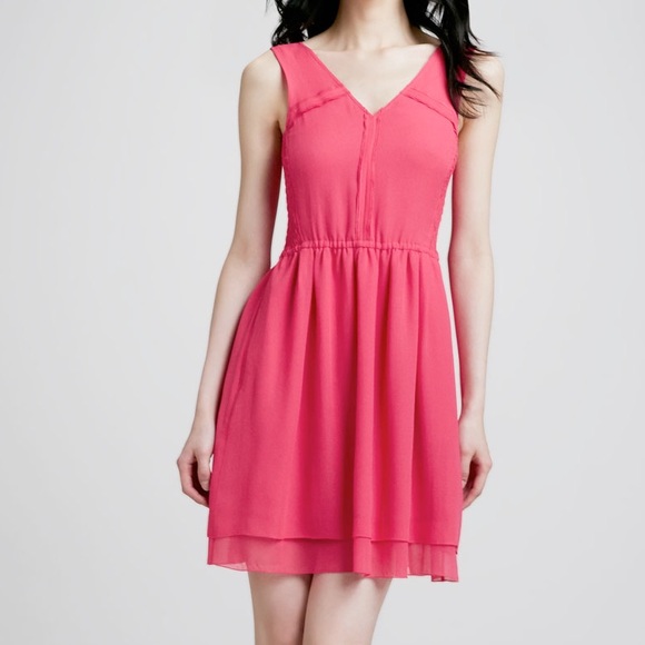 Marc Jacobs Crystal Textured Silk Dress 6 $348