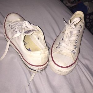 White converse size 7.5