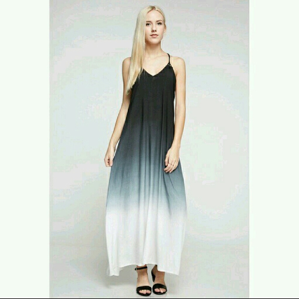 SALE Tea & Cup Tie Dye Maxi Dress