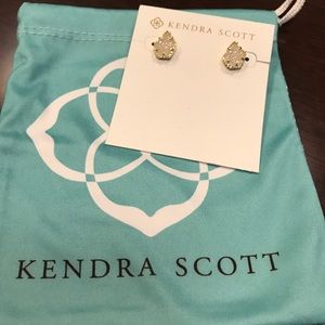 Kendra Scott Tessa Stud Earrings Iridescent Drusy