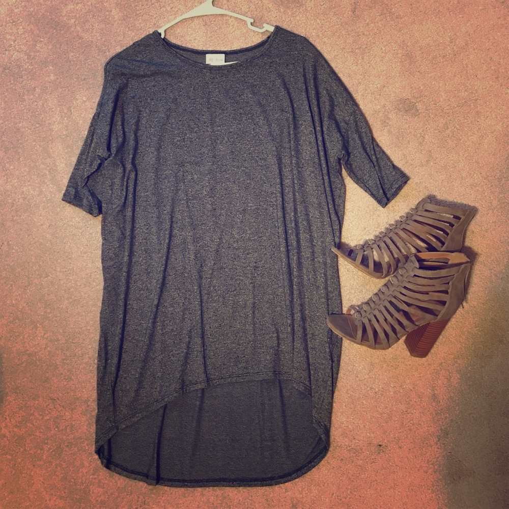 Lularoe Charcoal Grey Legging Tee