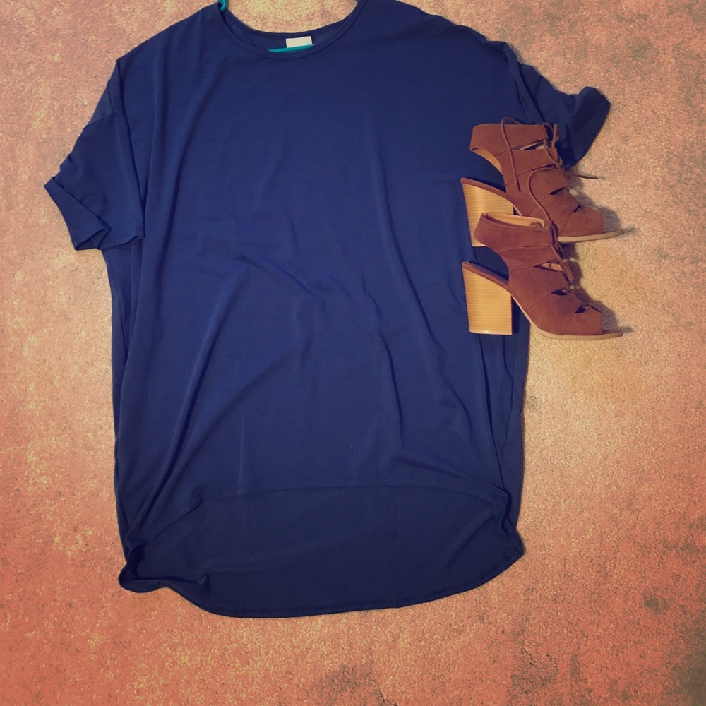 Lularoe Blue Legging Tee